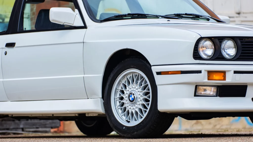 jantes de la bmw m3 e30